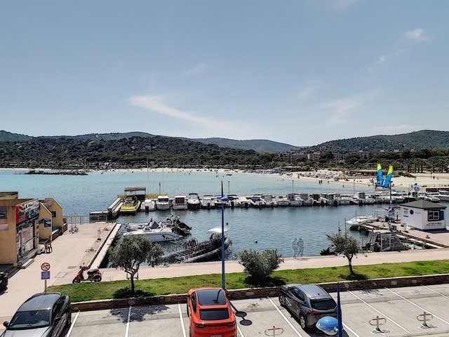 Location Studio vue mer La Favière - Port de Bormes